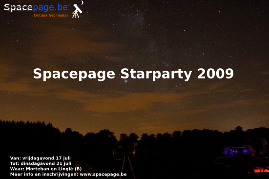 Spacepage Starparty 2009