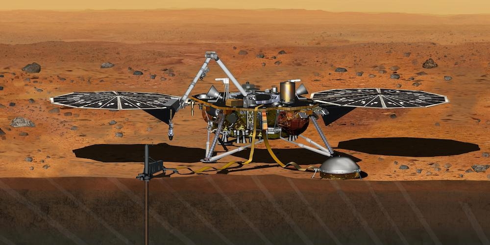 De InSight missie van de NASA zal de bodem en ondergrond van Mars bestuderen. De lander wordt in maart 2016 gelanceerd.