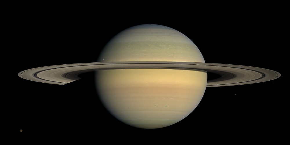 De prachtige planeet Saturnus.