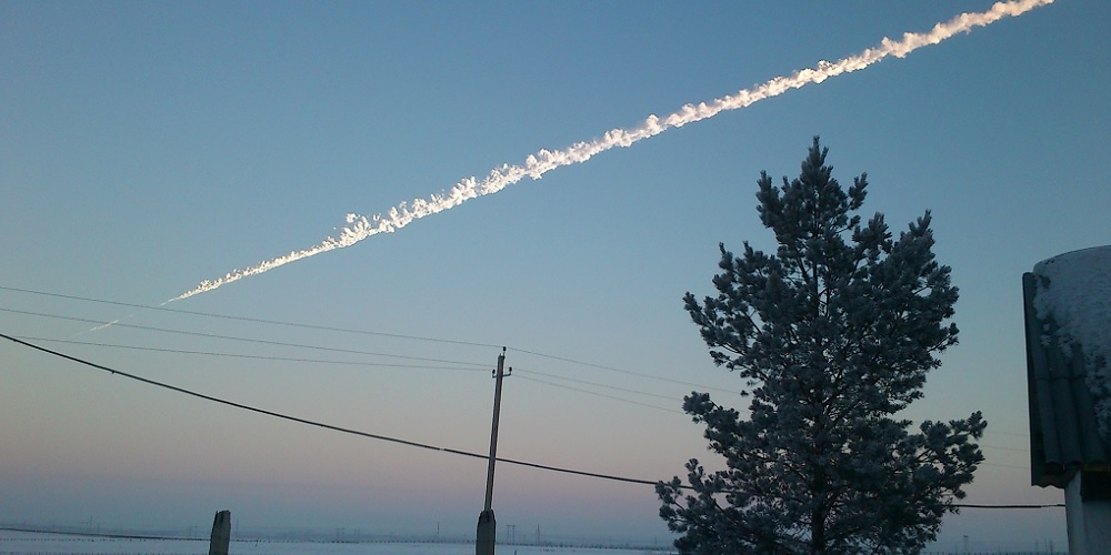 In februari 2013 ontploft een zeventien meter grote meteoroïde boven Rusland