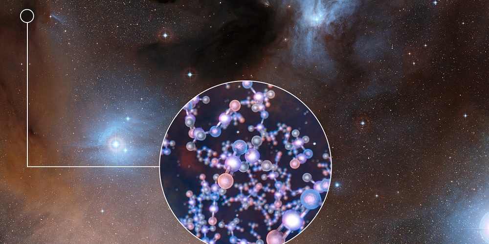 ALMA heeft sterren zoals de zon waargenomen die nog in een heel vroeg ontwikkelingsstadium verkeren, en daarbij sporen ontdekt van methylisocyanaat – een chemische bouwsteen van leven.
