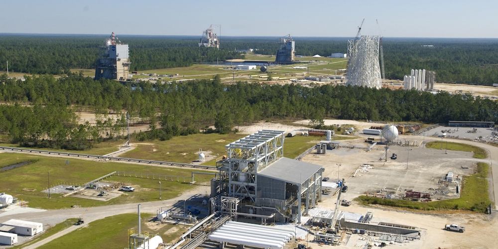 Overzicht van NASA's Stennis Space Center