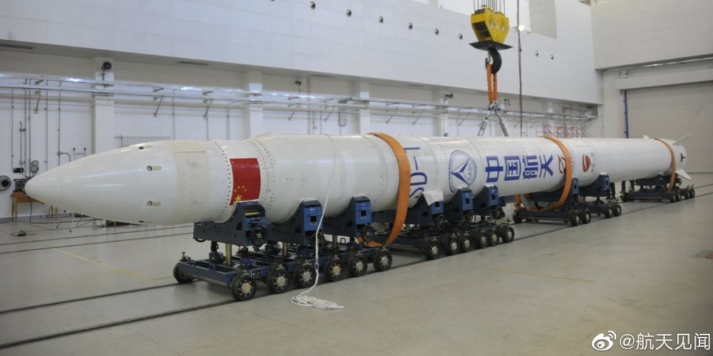 De nieuwe Jielong 1 raket.
