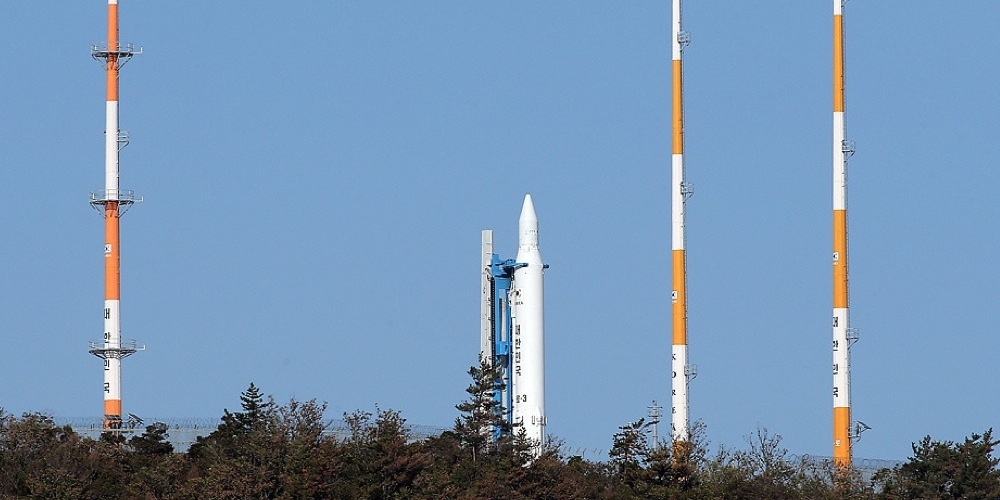 De Zuid-Koreaanse Naro-1 raket