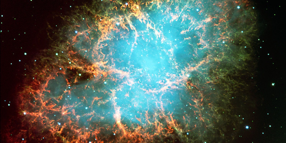 De indrukwekkende Krabnevel is een prachtig voorbeeld van een supernova.