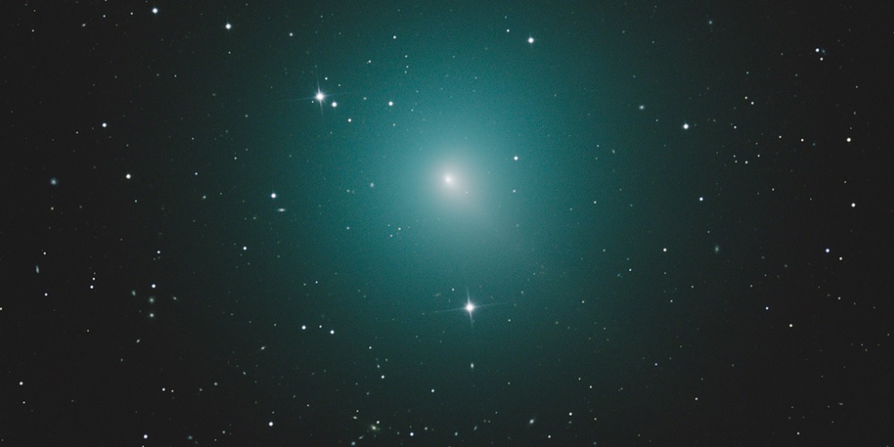 De periodieke komeet 46P/Wirtanen.