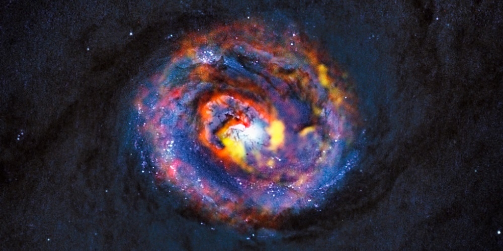 Het sterrenstelsel NGC 1433
