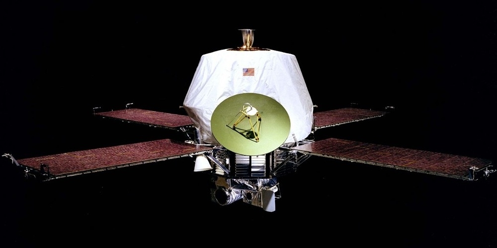 De Amerikaanse Mariner 9 ruimtesonde