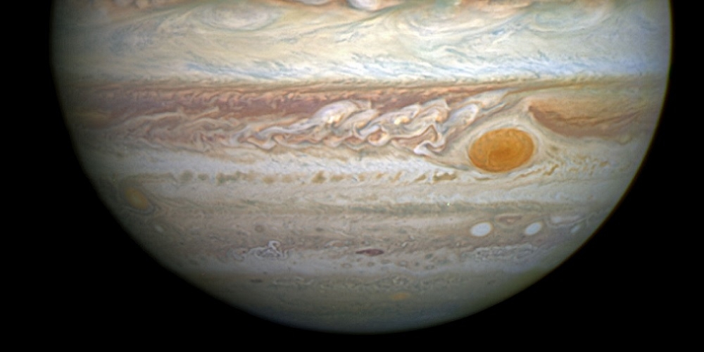 Jupiter en zijn Grote Rode Vlek