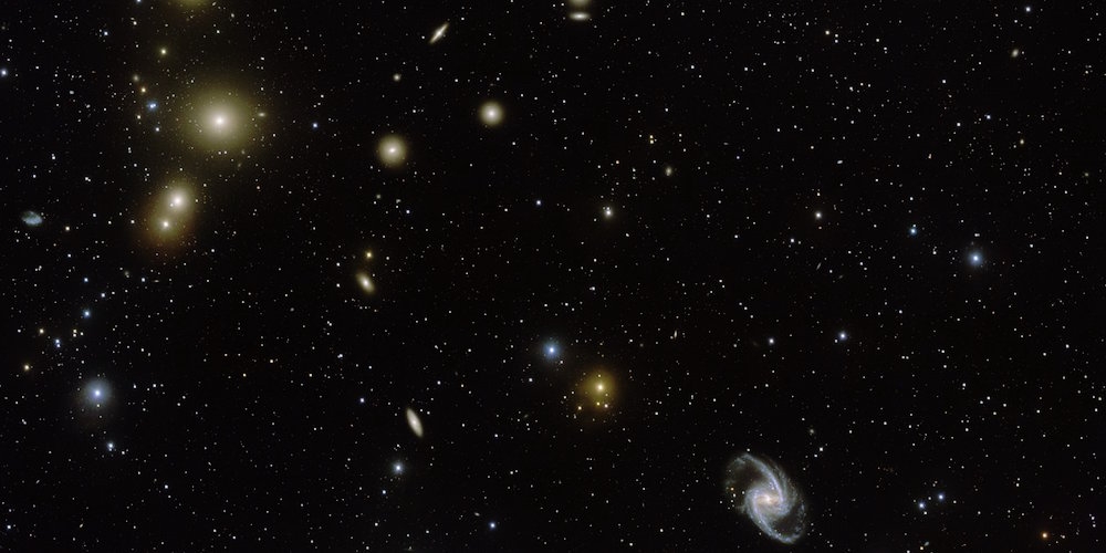 De Fornax-cluster is een van de meest nabije clusters van sterrenstelsels buiten de Lokale Groep waartoe ons Melkwegstelsel behoort