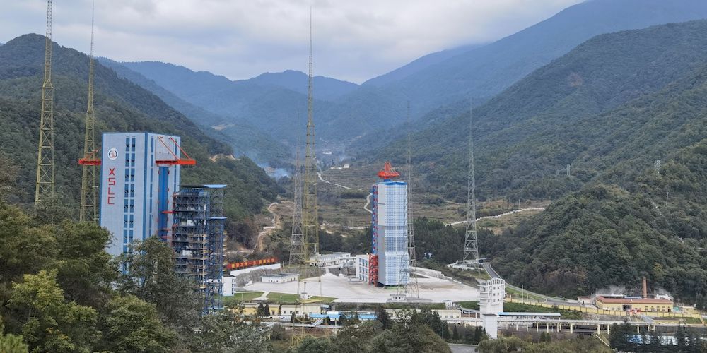 Het Xichang Satellite Launch Center.