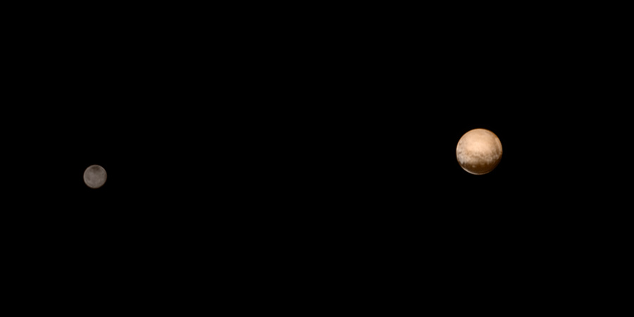 Pluto en Charon