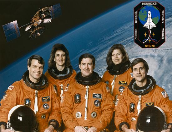 STS-70 crew