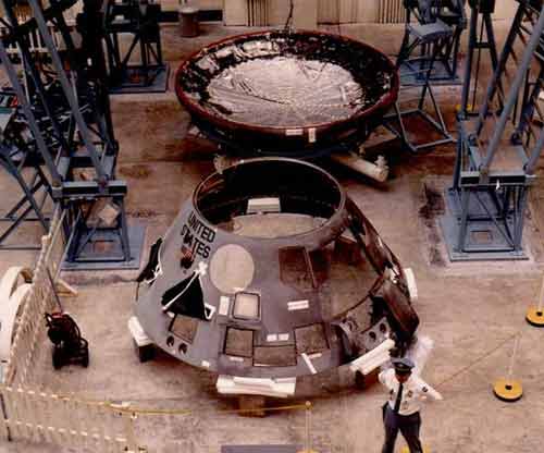 Overblijfselen Apollo 1