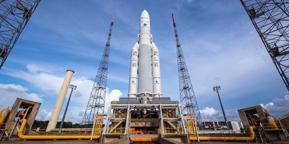 Countdown to the latest Ariane 5 launch