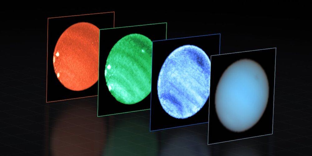 Загадочное темное пятно на планете Нептун впервые обнаружено с Земли