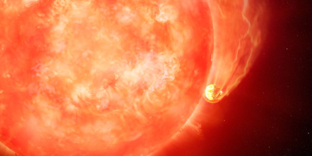 Астрономы наблюдают, как звезда пожирает планету